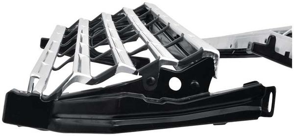 1963 Chevrolet Nova/Chevy II FRONT GRILL ASSEMBLY; WITH PRE-INSTALLED MOUNTING BRACKETS | 3833312