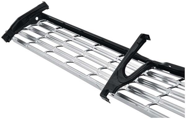 1963 Chevrolet Nova/Chevy II FRONT GRILL ASSEMBLY; WITH PRE-INSTALLED MOUNTING BRACKETS | 3833312