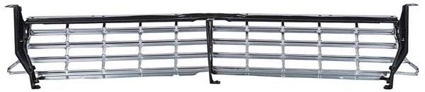 1963 Chevrolet Nova/Chevy II FRONT GRILL ASSEMBLY; WITH PRE-INSTALLED MOUNTING BRACKETS | 3833312