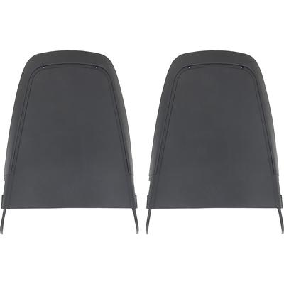 1970 Mopar Dodge/Chrysler/Plymouth BUCKET SEAT BACK PANELS; EARLY STYLE; PAIR; BLACK; UNTIL 12/01/1970 | IN10029J