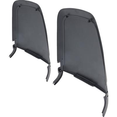 1970 Mopar Dodge/Chrysler/Plymouth BUCKET SEAT BACK PANELS; EARLY STYLE; PAIR; BLACK; UNTIL 12/01/1970 | IN10029J