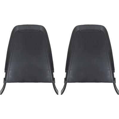1970 Mopar Dodge/Chrysler/Plymouth BUCKET SEAT BACK PANELS; EARLY STYLE; PAIR; BLACK; UNTIL 12/01/1970 | IN10029J