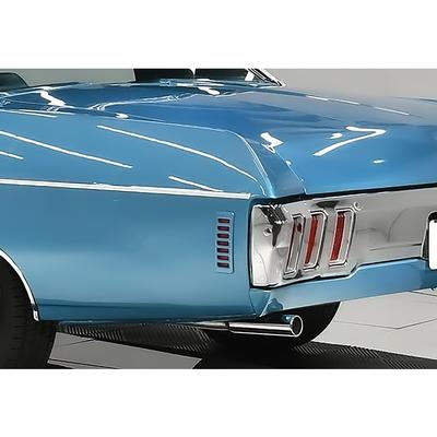 1970 Chevrolet Chevelle/Malibu REAR SIDE MARKER LAMP LENS ASSEMBLY WITH GASKET; LH, DRIVER SIDE | 917101