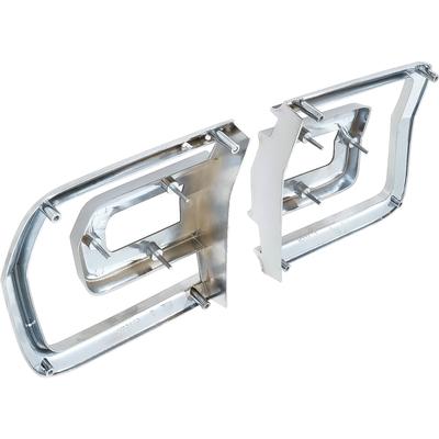 1968 Mopar Dodge/Chrysler/Plymouth TAIL LAMP BEZELS; WITH HARDWARE; DIE-CAST; RH & LH; PAIR | XL10004J