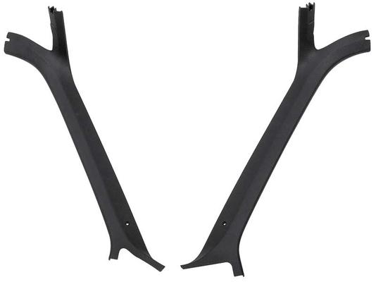 1981 GM Truck INNER PILLAR POST MOLDINGS; BLACK; PAIR | 14897