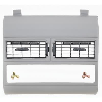 1989 GM Truck CENTER AC HEATER VENT TRIM PLATE; WITH VENTS; PAINTABLE | 15956430