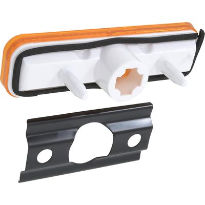 1972 Chevrolet Camaro FRONT FENDER SIDE MARKER LENS; AMBER LENS; RH OR LH; EACH | XL10100R