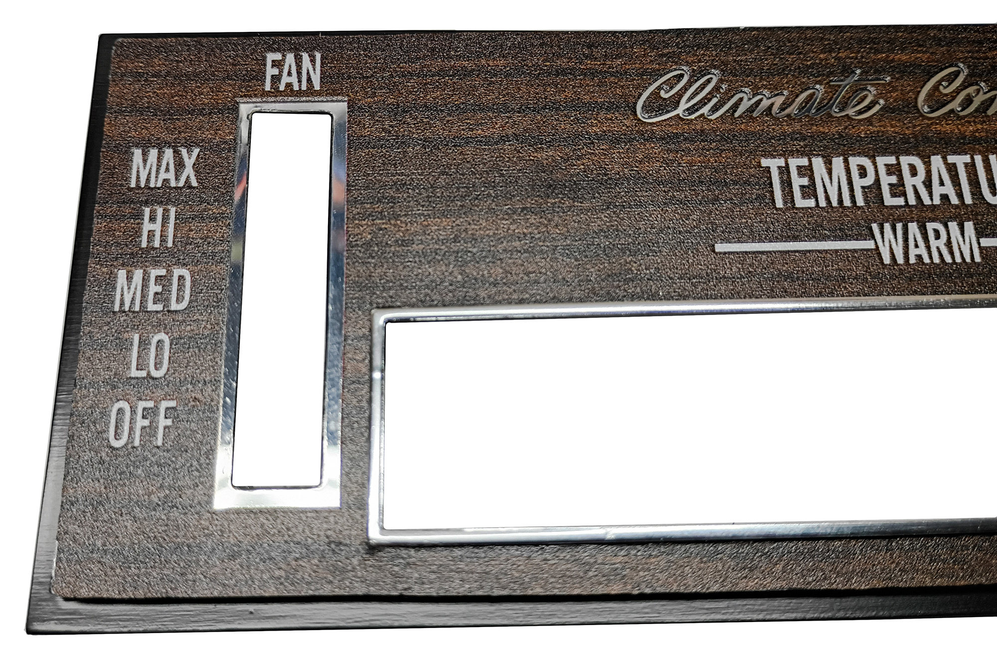 1972 Buick Skylark/GS/Regal/GN A/C HEATER CONTROL TEMP CLIMATE FACEPLATE | IN10247S