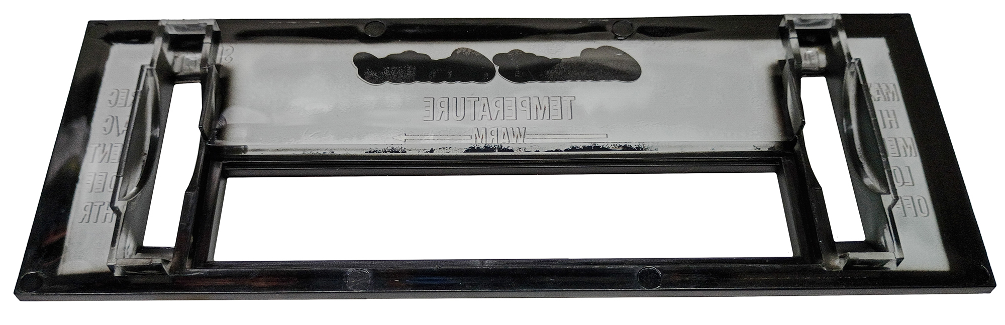 1972 Buick Skylark/GS/Regal/GN A/C HEATER CONTROL TEMP CLIMATE FACEPLATE | IN10247S