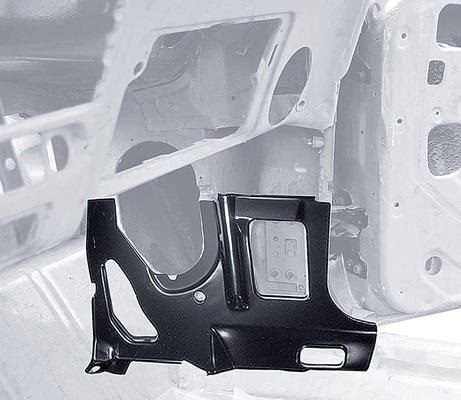 1975 Buick Full Size & Riviera DOOR HINGE PILLAR TO ROCKER PANEL SUPPORT; LH DRIVERS SIDE | K7926