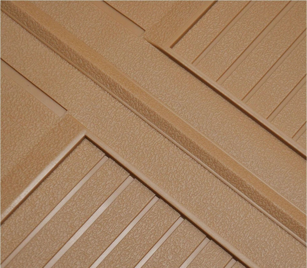 1982 Pontiac Grand Prix 69-UP RUBBER FLOOR MATS - SET OF 4 FACTORY RUBBER GM OEM STYLE FLOOR MATS (TAN) | IN11159Z