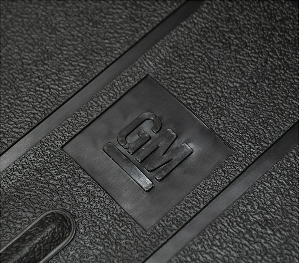1974 Pontiac Grand Prix 69-UP RUBBER FLOOR MATS - SET OF 4 FACTORY RUBBER GM OEM STYLE FLOOR MATS (BLACK) | IN11153Z