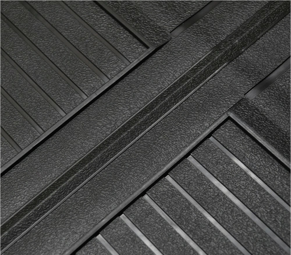 1974 Pontiac Grand Prix 69-UP RUBBER FLOOR MATS - SET OF 4 FACTORY RUBBER GM OEM STYLE FLOOR MATS (BLACK) | IN11153Z