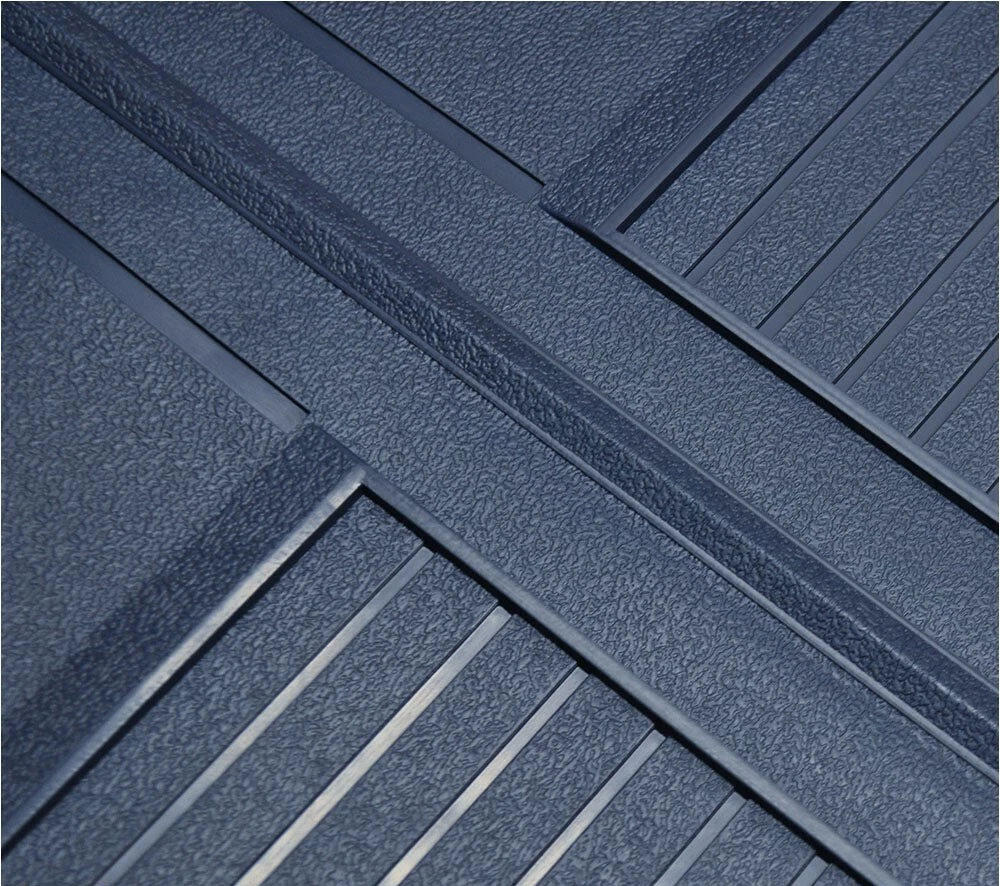 1981 Pontiac Grand Prix 69-UP RUBBER FLOOR MATS - SET OF 4 FACTORY RUBBER GM OEM STYLE FLOOR MATS (DARK BLUE) | IN11163Z