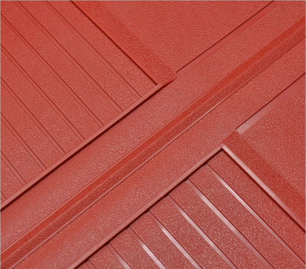 1973 Pontiac Grand Prix 69-UP RUBBER FLOOR MATS - SET OF 4 FACTORY RUBBER GM OEM STYLE FLOOR MATS (RED) | IN11161Z