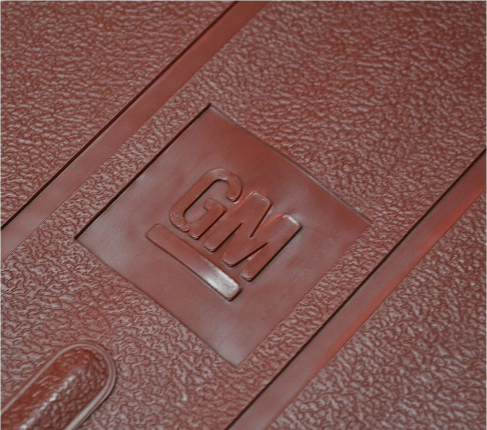 1974 Pontiac Grand Prix 69-UP RUBBER FLOOR MATS - SET OF 4 FACTORY RUBBER GM OEM STYLE FLOOR MATS (MAROON) | IN11157Z