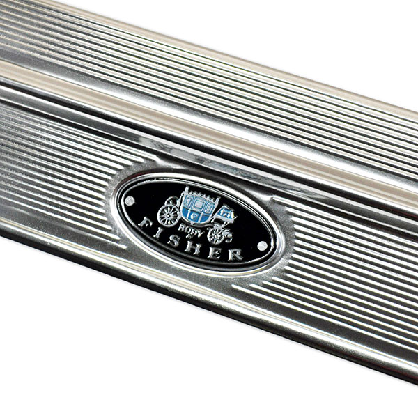 1979 Oldsmobile Full Size DOOR SILL PLATE; 2 DOOR; WITH RIVITED EMBLEM; LH DRIVERS SIDE & RH PASSENGER SIDE; PR | IN10264Z