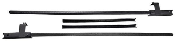 1974 Buick Full Size & Riviera OE STYLE/FUNCTIONAL QUARTER GLASS WINDOW CHANNEL SET; WITH STAINLESS BEAD | XP10022Z