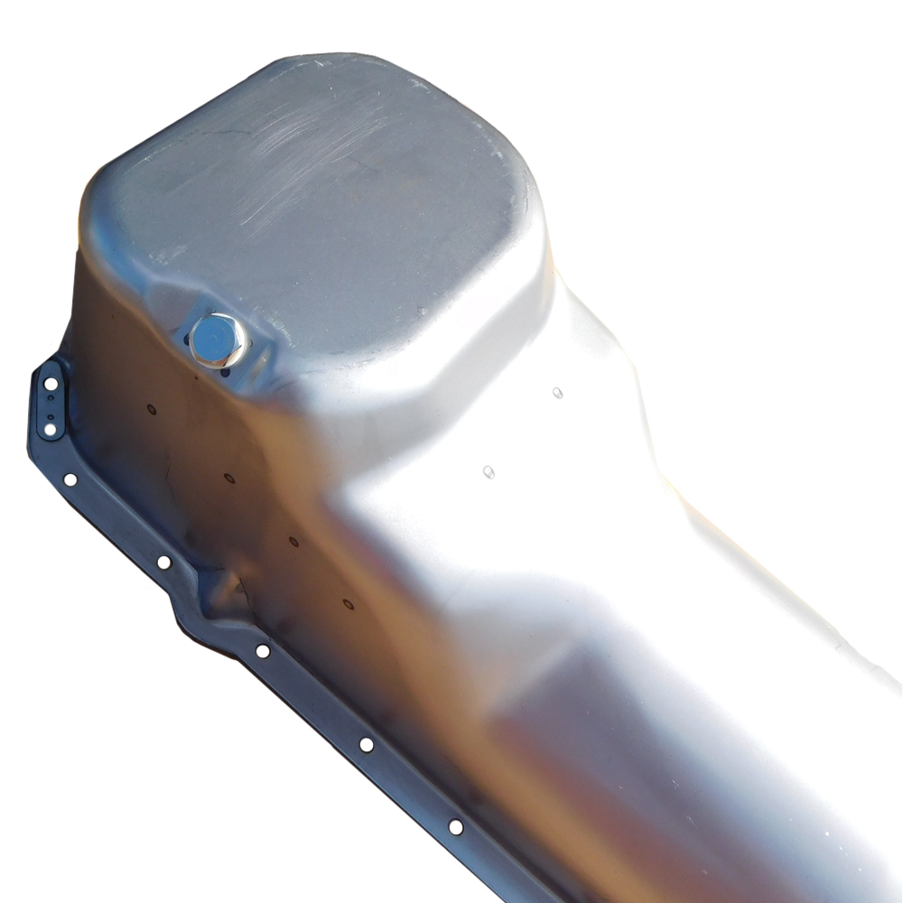 1969 Oldsmobile Cutlass/442/F85 OIL PAN – RAW FACTORY STEEL 330; 350; 400; 455 ENGINES | EN2498T