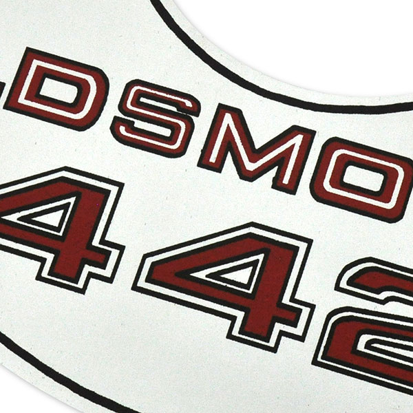 1971 Oldsmobile Cutlass/442/F85 442 AIR CLEANER DECAL (D00005) | DC1910T