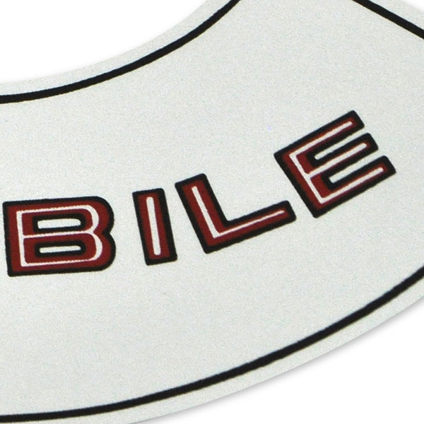 1978 Oldsmobile Cutlass/442/F85 OLDSMOBILE AIR CLEANER DECAL (D00184) | DC1929T