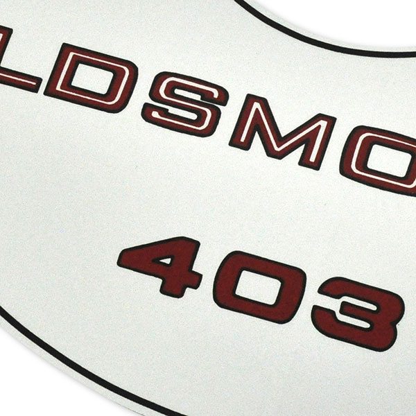 1978 Oldsmobile Cutlass/442/F85 403 AIR CLEANER DECAL (DO0156) | DC1932T