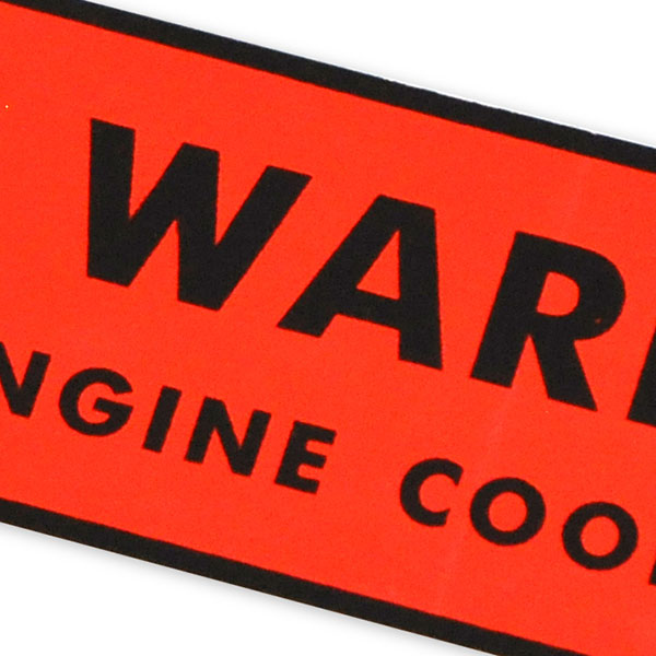 1978 Oldsmobile Cutlass/442/F85  ENGINE COOLANT WARNING DECAL (D00160) | DC2101T