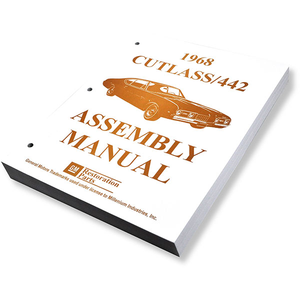 1968 Oldsmobile Cutlass/442/F85 ASSEMBLY MANUAL CUTLASS | BK1040T