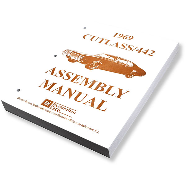 1969 Oldsmobile Cutlass/442/F85 ASSEMBLY MANUAL CUTLASS | BK1041T