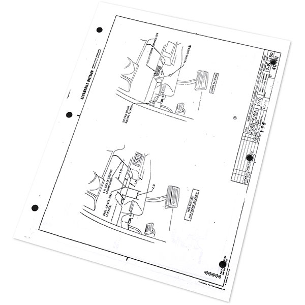1970 Oldsmobile Cutlass/442/F85 ASSEMBLY MANUAL CUTLASS | BK1042T