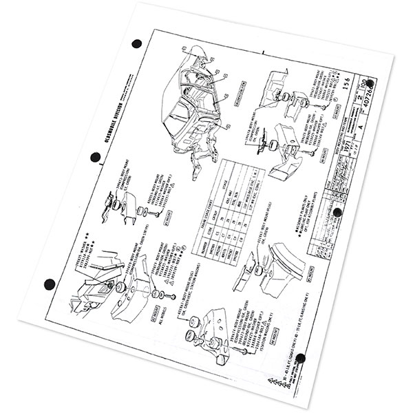 1971 Oldsmobile Cutlass/442/F85 ASSEMBLY MANUAL CUTLASS | BK1043T
