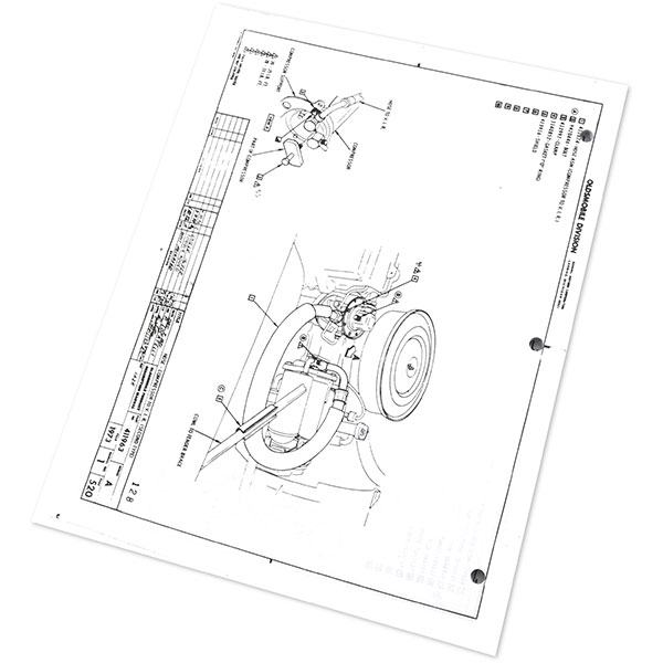 1973 Oldsmobile Cutlass/442/F85 ASSEMBLY MANUAL CUTLASS | BK1045T