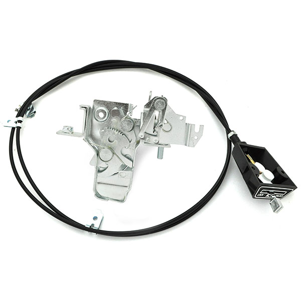1971 Oldsmobile Cutlass/442/F85 INSIDE RELEASE STYLE HOOD LATCH KIT FOR T-44 OPTION (INCLUDES A HOOD RELEASE CABLE AND HANDLE ALONG WITH THE LATCH) | BP1182Z