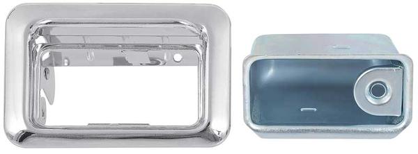 1973 Chevrolet Nova/Chevy II ASH TRAY ASSEMBLY; REAR QUARTER; WITH RIBBED LID; 3-1/8
