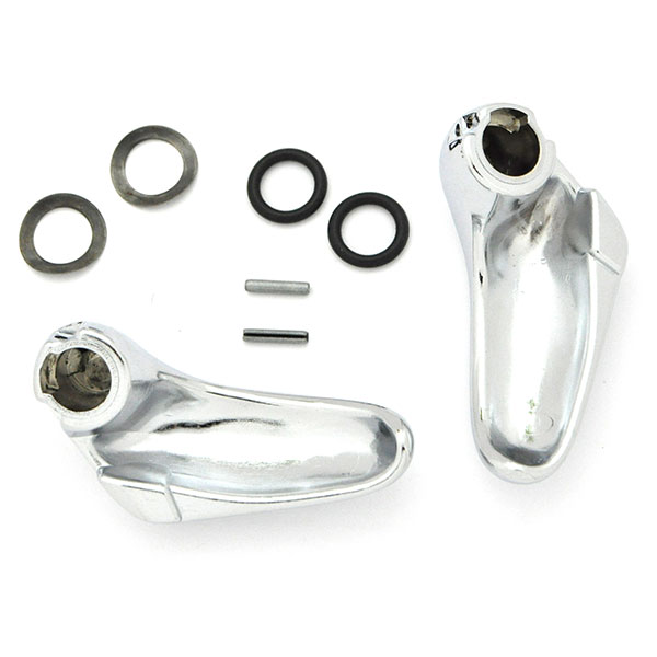 1970 Chevrolet Nova/Chevy II VENT WINDOW HANDLES (CHROME) - PR | IN2615N