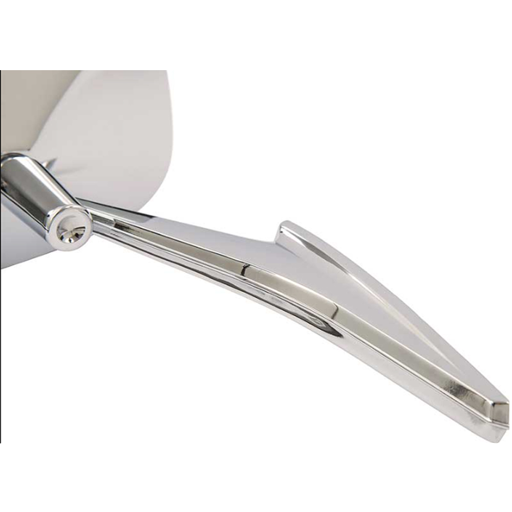 1972 Chevrolet Nova/Chevy II OUTSIDE RECTANGULAR CHROME MIRROR - RH | XP3487C