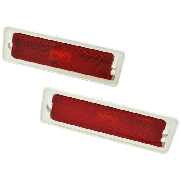 1973 Chevrolet Nova/Chevy II REAR QUARTER SIDE MARKER LENSES (RED) - PR | XL3403N