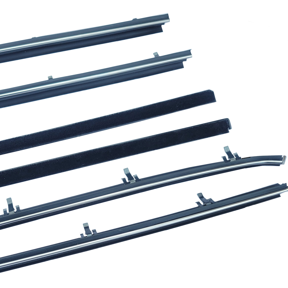 1967 Chevrolet Nova/Chevy II WINDOWFELT KIT 8 PIECE 2 DOOR HARDTOP / COUPE (OEM) | WS3288N