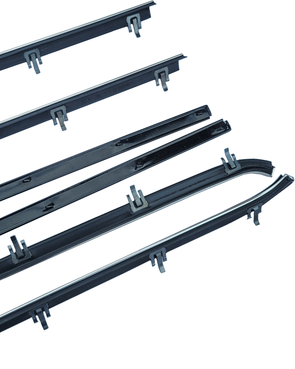 1967 Chevrolet Nova/Chevy II WINDOWFELT KIT 8 PIECE 2 DOOR HARDTOP / COUPE (OEM) | WS3288N