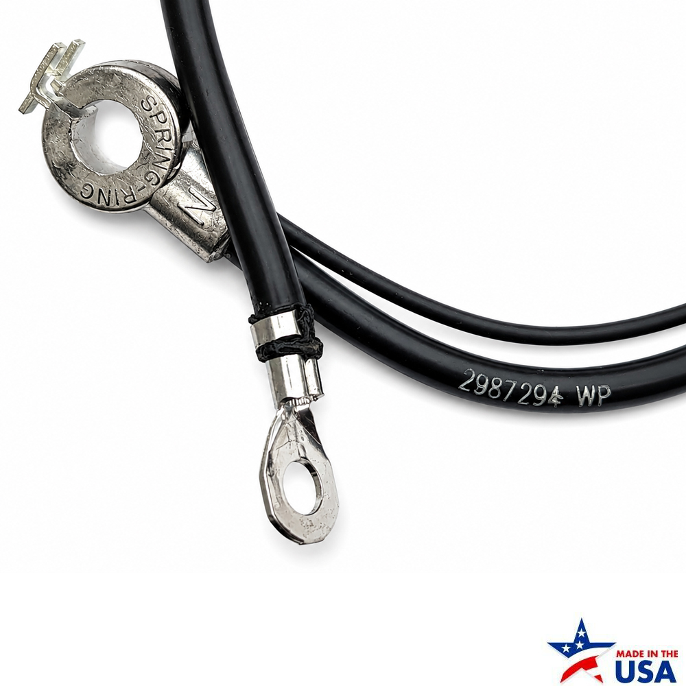 1966 Chevrolet Chevelle/Malibu S BATTERY CABLE, NEGATIVE, V8 ALL | 05515