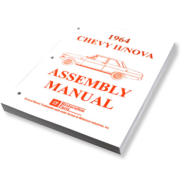 1964 Chevrolet Nova/Chevy II ASSEMBLY MANUAL | BK1052N