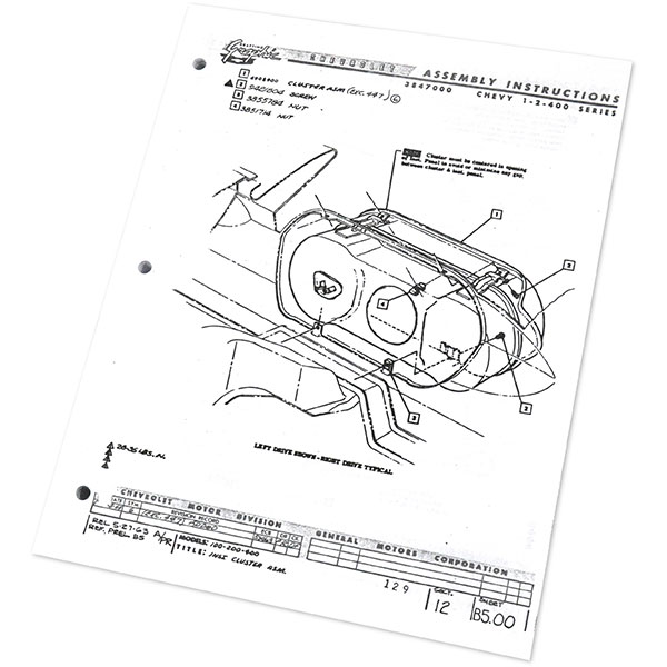 1964 Chevrolet Nova/Chevy II ASSEMBLY MANUAL Chevrolet Nova/Chevy II