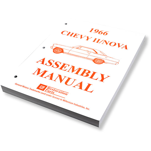 1966 Chevrolet Nova/Chevy II ASSEMBLY MANUAL | BK1054N