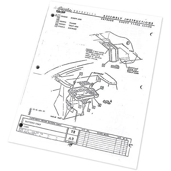 1966 Chevrolet Nova/Chevy II ASSEMBLY MANUAL | BK1054N