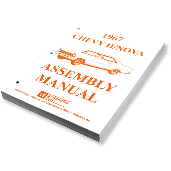 1967 Chevrolet Nova/Chevy II ASSEMBLY MANUAL | BK1055N