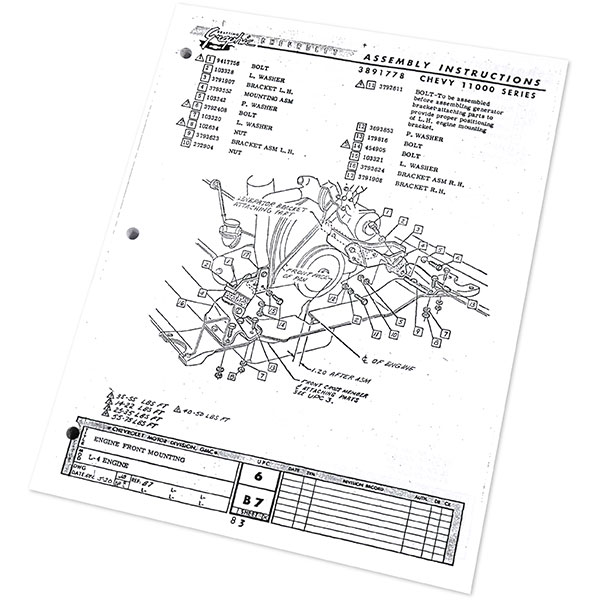 1967 Chevrolet Nova/Chevy II ASSEMBLY MANUAL | BK1055N