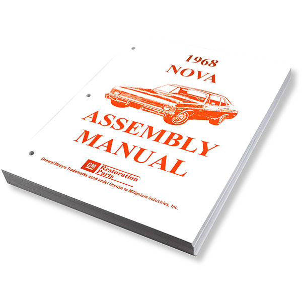 1968 Chevrolet Nova/Chevy II ASSEMBLY MANUAL | BK1056N