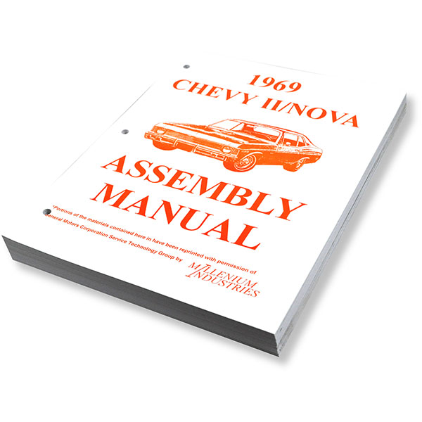 1969 Chevrolet Nova/Chevy II ASSEMBLY MANUAL | BK1057N