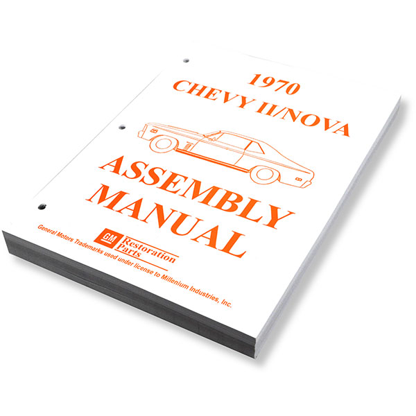 1970 Chevrolet Nova/Chevy II ASSEMBLY MANUAL | BK1058N