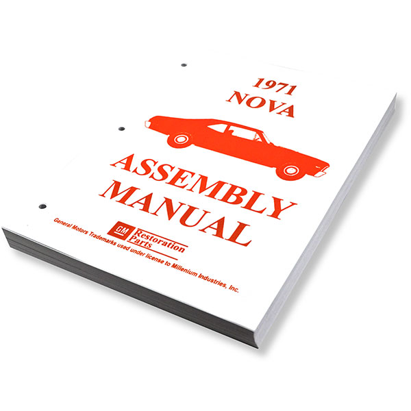 1971 Chevrolet Nova/Chevy II ASSEMBLY MANUAL | BK1059N